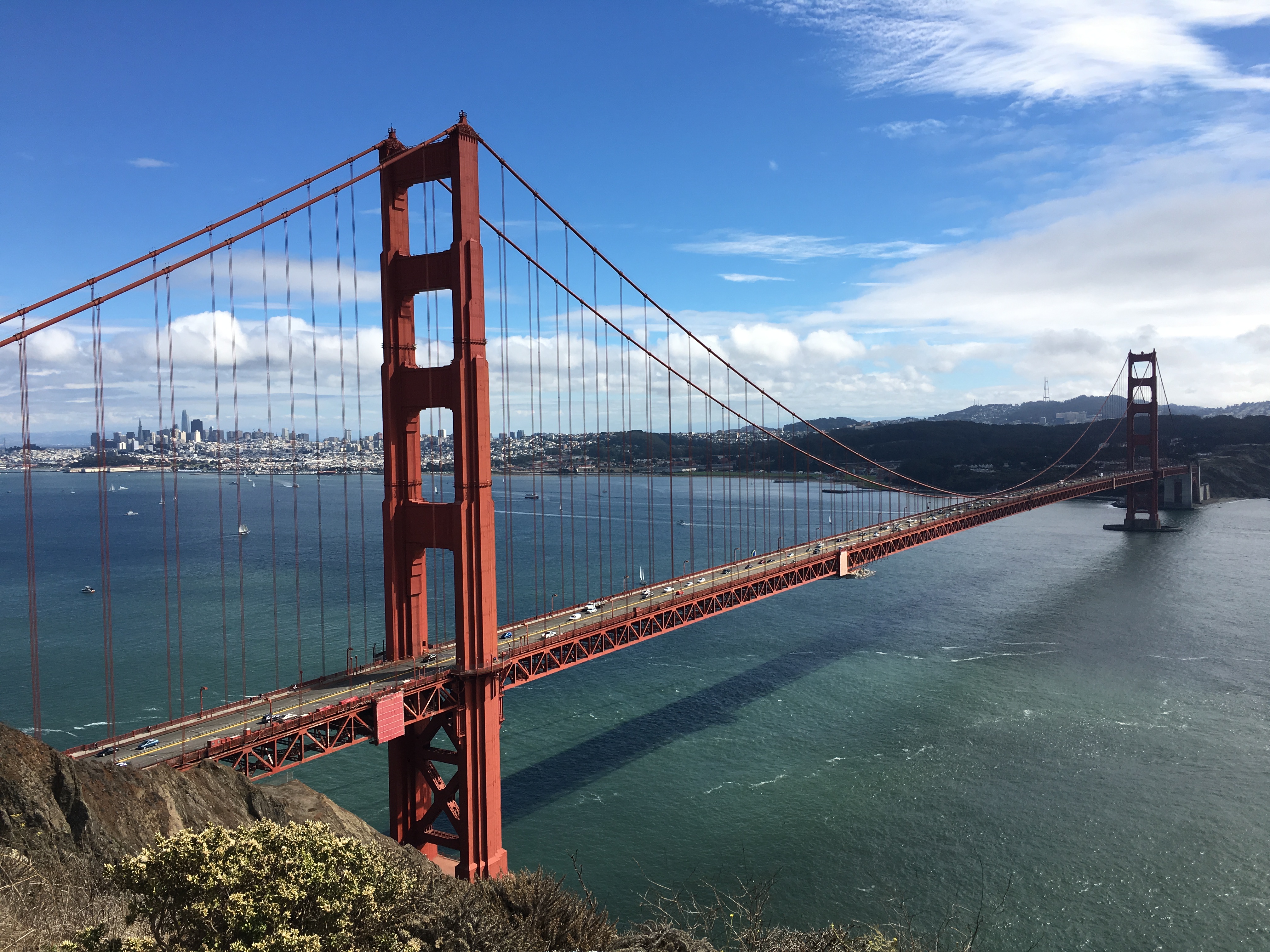 Golden Gate Bridge Parkseite